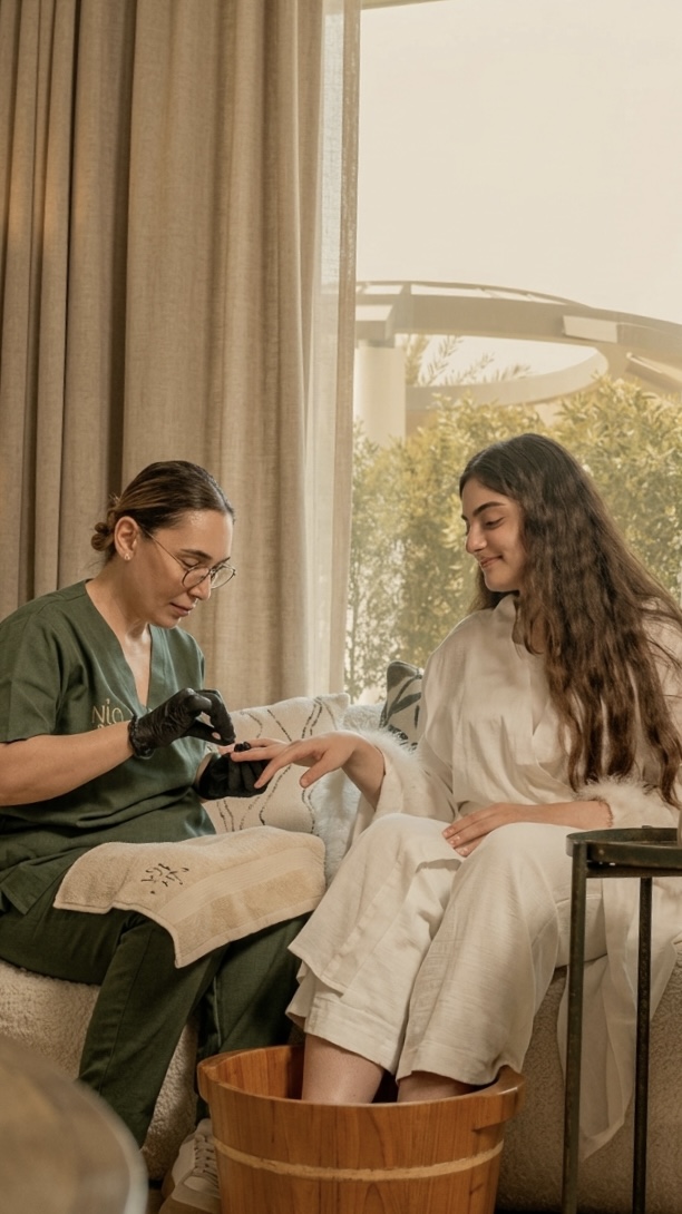 Pedicure service